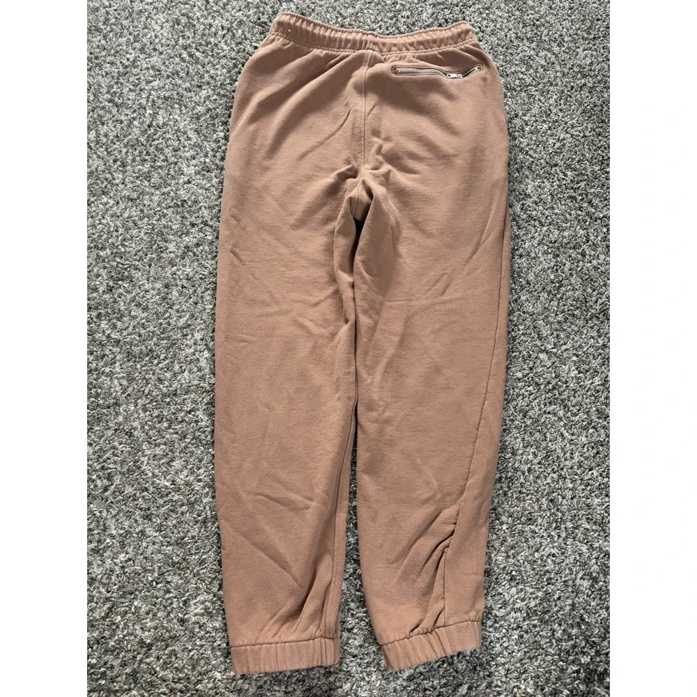 Nike Air Jordan Pants Mens Small S Brown Flight Fleece Jogger DA9812-256